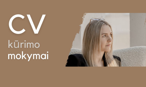 Mokymai-dirbtuvės Susikurk profesionalų CV